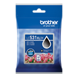 LC531 Brother LC531XLBK Black High Yield Ink Cartridge, 500 Pages.